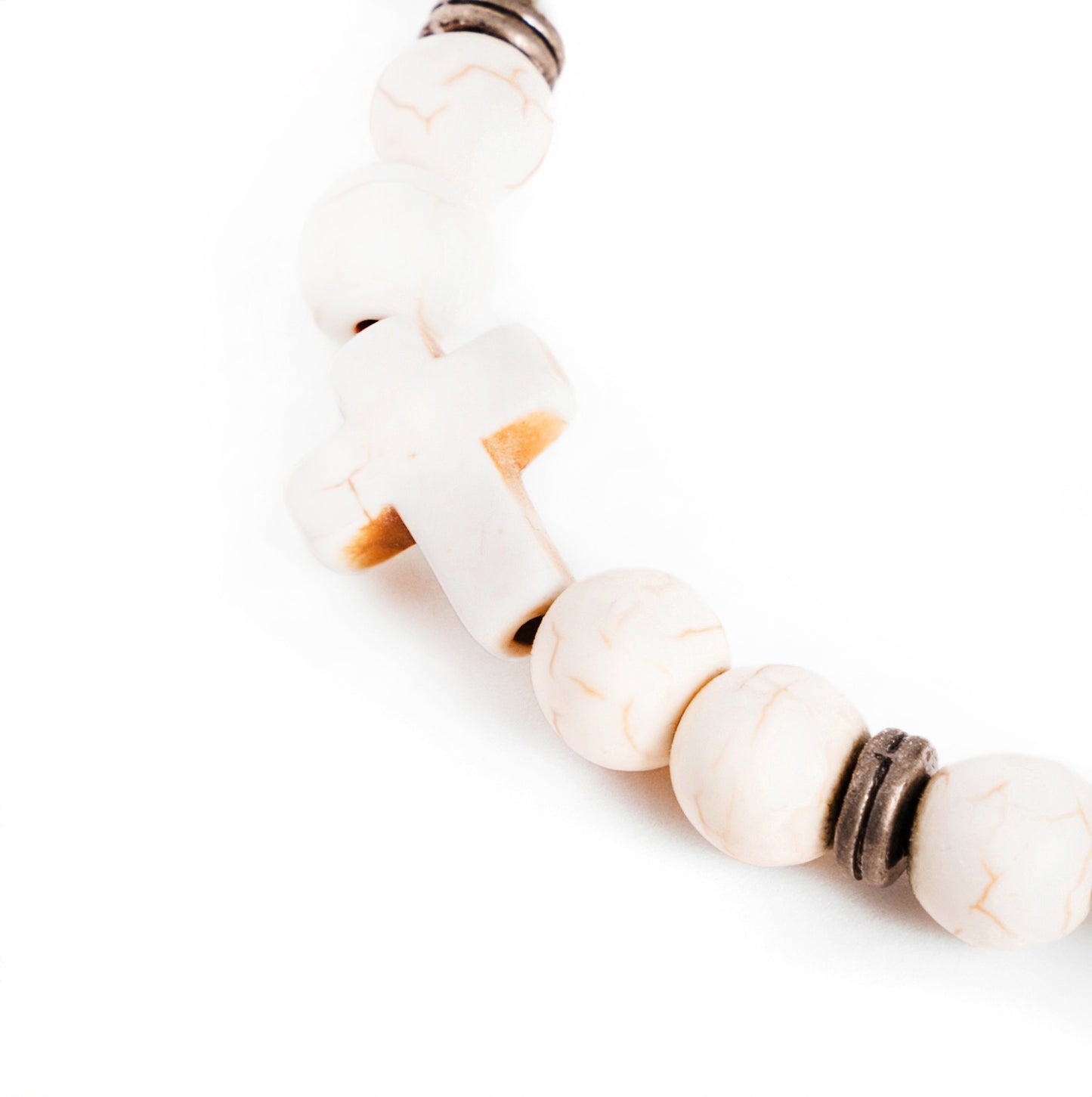 Line of God Matte Bracelet (Beige)