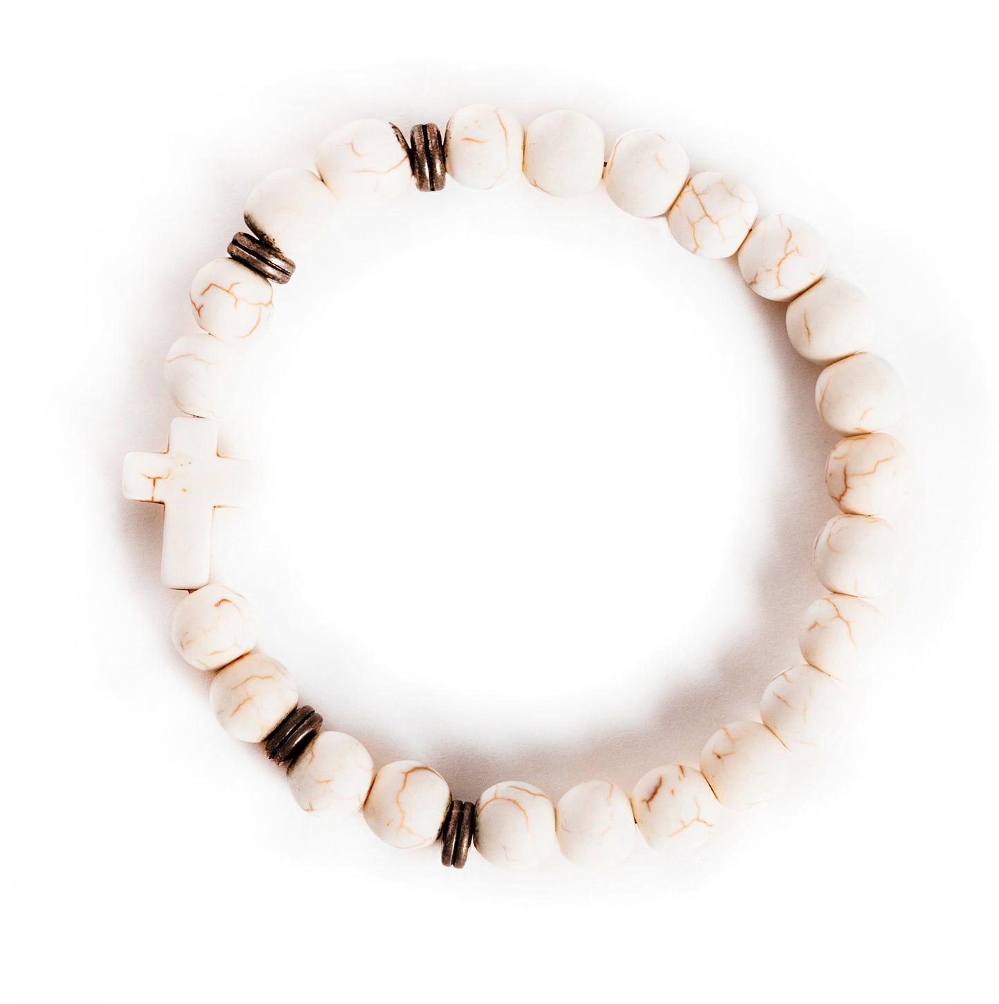 Line of God Matte Bracelet (Beige)