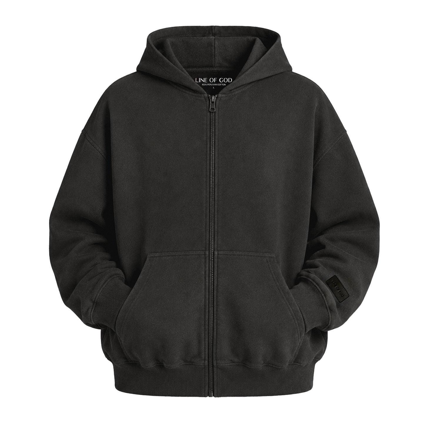 Line of God Hoodie (Grey)