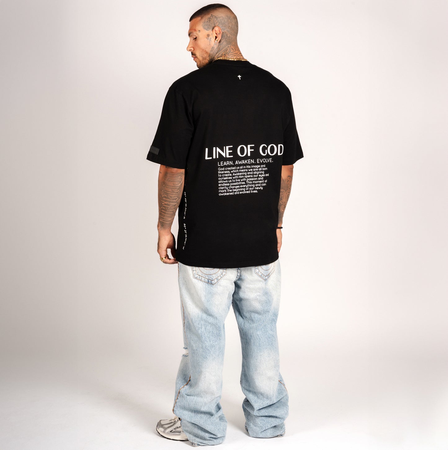Awakened Oversized T-shirt (Black)
