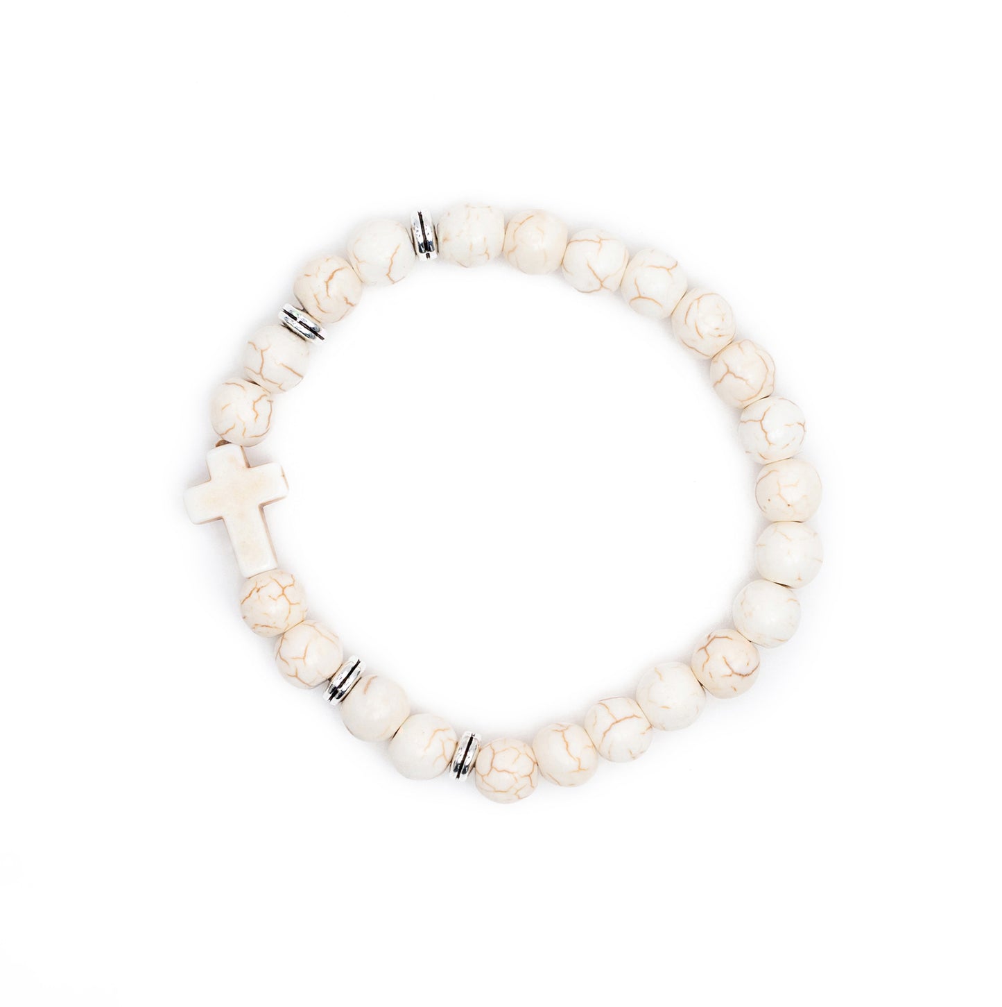 Line of God Matte Bracelet (Beige)