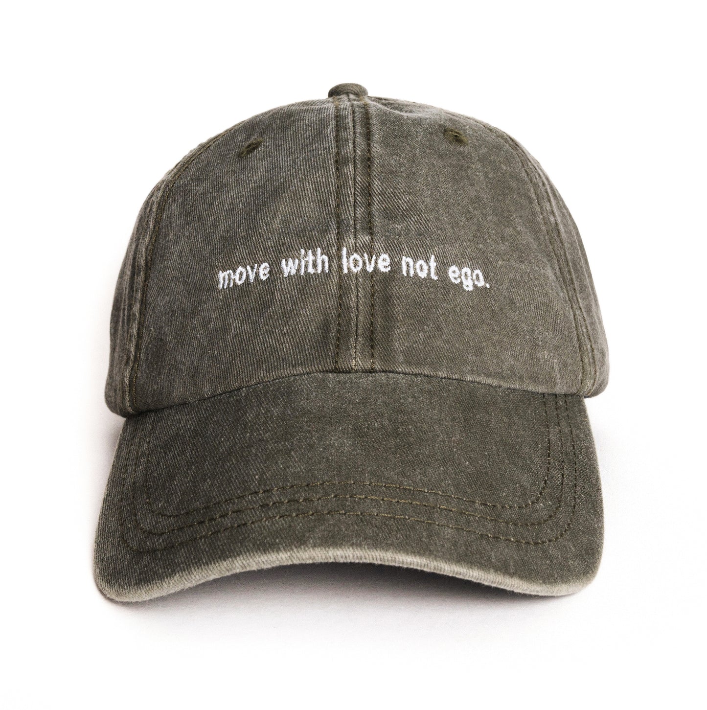 Move With Love Hat (Olive Green)