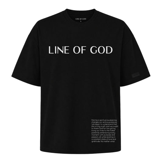 Awakened Oversized Tee (Black)