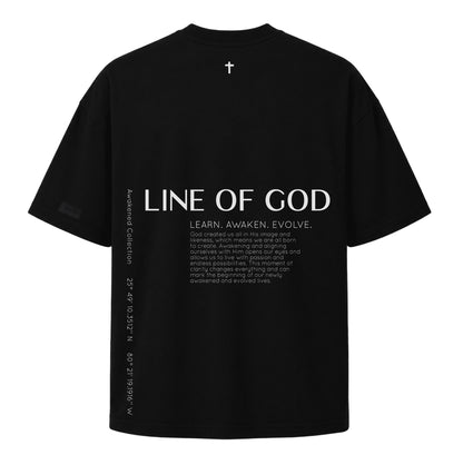 Awakened Oversized Tee (Black)
