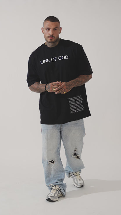 Awakened Oversized T-shirt (Black)